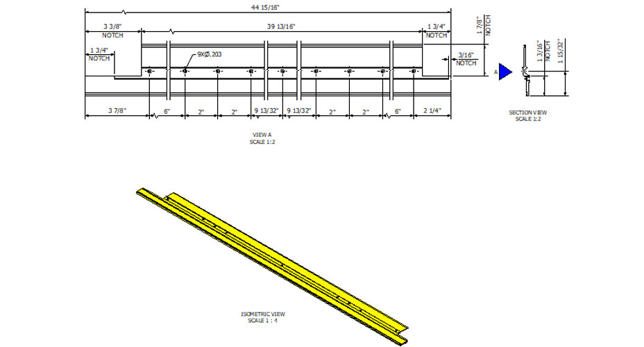 Shop Drawing for a commercial building